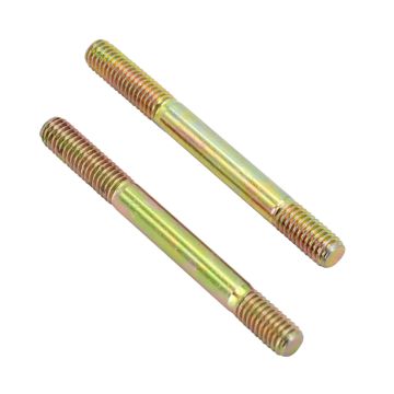 Steel Double End Stud Bolt Injector Platen Screws Threaded Rods For Kipor Kama