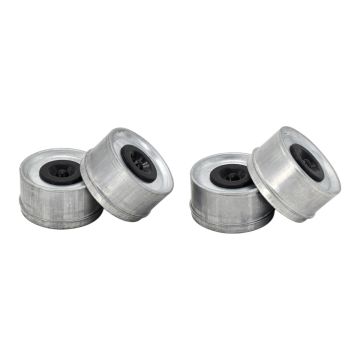 4Pcs 2.72" Relube Dust Cap For Trailer Axle Wheel Hub