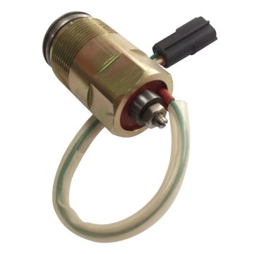 Fuel Shut Off Solenoid MC609-7421120 MC6097421120 KDRDE5K-10/40 Kobelco Excavator K3V112 SK200-1 SK200-2 SK200-5 SK200-6 Kawasaki Pump K3V112 Daewoo Diesel Engine DH220-5 Hyundai Excavator R210-5