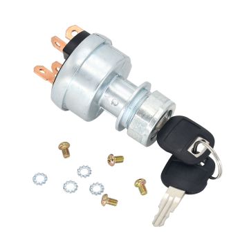 4 Wire Ignition Switch with 2 Keys 9G7641 Caterpillar Cat Track-Type Tractor D10N D10R D11N D11R D3C II D3C III D3G D4C II D4C III D4G D4H D4H XL D5C D5C III D5G D5H D5H XL