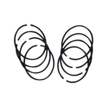 2 Sets Piston Rings 76mm STD 276Q03002 Joyner UTV Commando 650 Engine 650cc Goka Kinroda