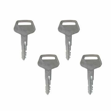 Ignition Keys 4Pcs TR261434 787 Komatsu Excavator Dozer Loader Backhoe
