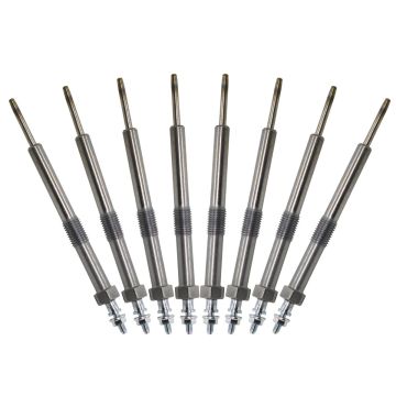 8PCS Glow Plug 12639701 9G 97364968 Duramax Engine 6.6L V8 LBZ LGH LLY LML LMM Chevy Chevrolet Vehicle Express 2500 3500 Silverado HD Classic GMC Savana 2500 Sierra 2006-2016