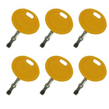 6 Pcs Ignition Key 625-05002 Cub Cadet LGT SLT LTX LGTX LT GT Series Troy Bilt Craftsman MTD Mower