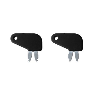 2PCS Master Battery Disconnect Ignition Key 8398 For Caterpillar 