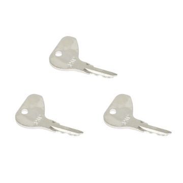 3 Pcs Ignition Key H32412 34070-30800 35260-31850 for Kubota 