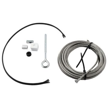 22305 Universal RV Stainless Steel Cable Repair Kit Compatible with Accu-Slide System, Slide Out, Flexible, Multi-Purpose RV Wire, 5/32" Diameter, 17-foot Length