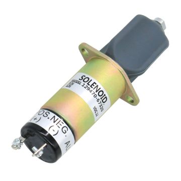 12V Fuel Stop Cut off Solenoid 1502-12A7U1B For Yanmar 