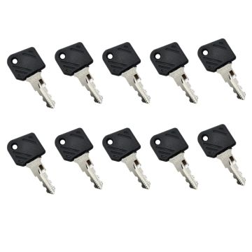 10 Pcs Ignition Key 0009730419 For Linde 