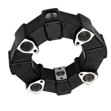 80AS Flexible Shaft Rubber Coupling Excavator Construction Machinery