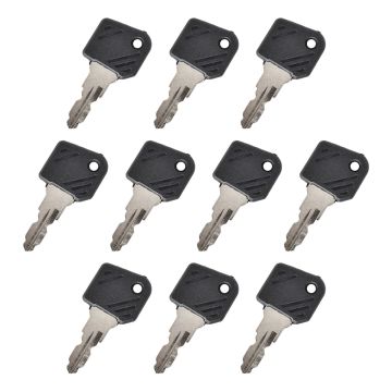 10pc Ignition Key 802 Linde Forklift E16 Stacker Pallet Truck L12