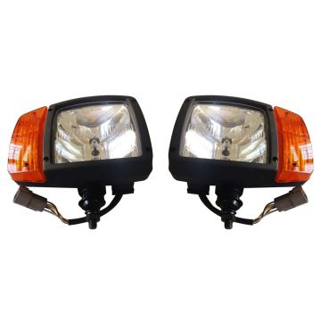 Headlamp LH VOE11170059 Volvo Wheel Loaders L250G L350F L45F L45G L50F L50G L60E L60F L90E L70E L60E L105 L110E L110F L110G L120E L120F L180F HL L180G L180G HL L220F L220G L60G L60GZ L120G L120GZ L150F L150G L180F Motor Graders G900