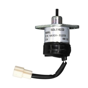 Shut Off Solenoid 6A32031150 6A320-31150 6A32031152 6A320-31152 6A32031153 6A320-31153 Kubota Mower F2680E F2690 Excavator K-008 KX040-4 KX057-4 U15 U17 U55-4 B7300HSD B7400HSD B7500D B7500DTN 