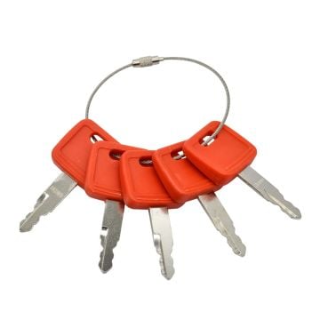 Ignition Key AT194969 5Pcs for John Deere for Case for New Holland