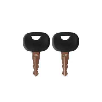 Ignition Key 2Pcs 202 Volvo Wheel Loader For John Deere Heavy Equipment