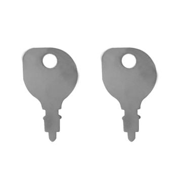 Ignition Keys 725-0201 2PCS for Cub Cadet for John Deere for Craftsman for Murray