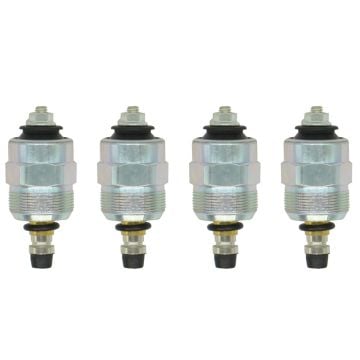 Diesel Fuel Shutdown Solenoid Valve 146650-0820 24V 4Pcs for Cummins for Zexel