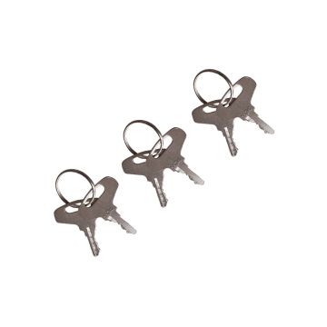Ignition Keys 66711-55240-AM Kubota B&GL Series Thomas Diesel Skid Steer Loader-Older Model 2003 Earlier Cub Cadet IH 782D Super Garden Series 1772 1572 1782 Broce Power Broom Gehl Skid Steer Loader Kalmar AC Komatsu Electric Lifts Ingersoll Rand