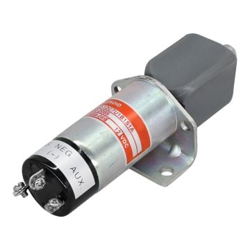 Fuel Shut Off Solenoid 1502-12C7U1B1S1A 1500-2085 12V 3 Terminals Woodward Cummins