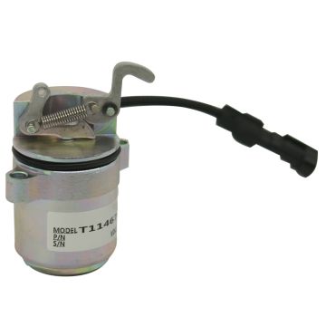12V Fuel Shutoff Solenoid Valve T114678 Deutz Engine F3L F3M F4L F4M 1011 2011 Genie Lift GS-3384 GS-3390 GS-4390 GS-5390 S-60 S-65 S-80