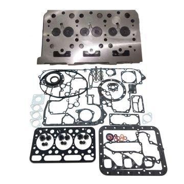 Cylinder Head Full Gakset Set Overhaul Kit 15521-03044 1552103044 15521-03040 1552103040 Kubota Engine D1402 D1402-DI 3D85 Excavator KH91 Tractor D1102 D1302 D1402 V1502 V1702 V1902 V2203 L2550DT L2550F L2650DT Bobcat Skid Steer Loader 643 