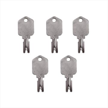 5PCS Ignition Key 6T-2663 CAT Clark Forklifts Daewoo Skid Steers 430 440 450 New Holland LB620 Mustang Skid Steers Yale Forklifts Komatsu Forklifts Ingersol Rand Forklifts