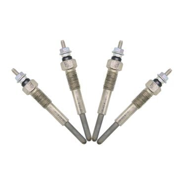 Glow Plug 4Pcs 9-82511978-0 9825119780 PI-42 Isuzu Diesel Engine 4FA1 Bus C221 4~69 Elf Mypack C190 KUD20 ELF150 Faster/Rodeo KBD20 Journey K.L.M.Q.S  BLD23 K-KAD51 69~80 Forklifts Engine C240PKG 