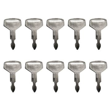 Ignition Key 10Pcs 211070170 For Case For Kawasaki For Kobelco For New Holland