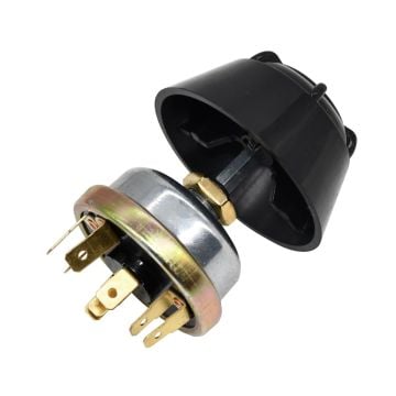 12V Light Horn Switch Push Button 1502378C1 Compatible with Case Tractor 485 485XL 585 585XL 685 685XL 785 785XL 885 885XL