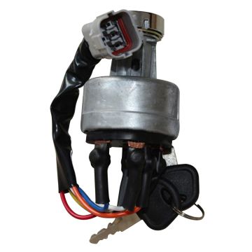 Ignition Switch 21N4-10400 Compatible with Case Excavator 1221E  