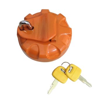 Fuel Tank Cap Gas Cap With 2 Keys Hitachi Excavator ZAX60 ZAX70 ZAX120 ZAX120-6 ZAX200 ZAX200-3G ZAX230-6 ZAX240-3 ZAX240-3G ZAX250-3 ZAX330-3 ZAX330-3G ZAX350-3 ZAX360-3G ZAX360LC-3