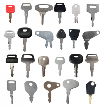 23PCS Ignition Key AT195302 John Deere Dozers backhoes Excavator Hitachi Excavator Case Excavator Komatsu Forklift Kalmar Dressta Sakai Forklift Caterpillar Dozers Backhoes Compactors Articulated Trucks Excavators Motor Graders