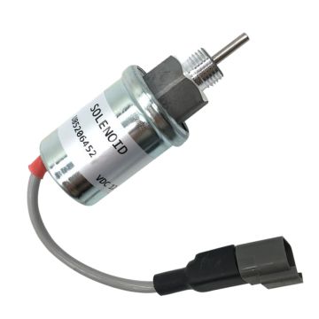 Shut Off Solenoid U85206520 Caterpillar Industrial Engine 3013C 3024C C1.5 C2.2 Multi Terrain Loader 247B Skid Steer Loader 216 216b 232B Vibratory Compactor CB-214E  Perkins Engine P404D-22G JCB Construction 8000 8008