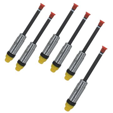 6PCS Fuel Injectors 0R3421 Caterpillar CAT Engine 3306 3406 3406B 3406C 3412 3408 3408B 3408C Excavator 245 245D 245B Motor Grader 16G 16H NA 16G Off-Highway Truck 775B 772B 773B Road Reclaimer RR-250 SS-250 SM-350 Wheel-Type Loader 980C