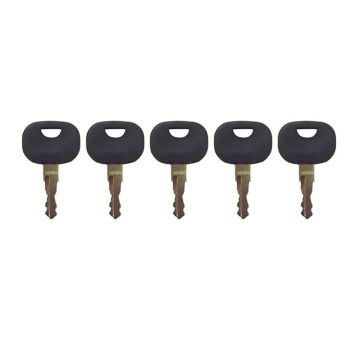 Ignition Keys 940451 5Pcs for Bobcat for Bomag for Caterpillar for Dynapac for Gehl for Hamm for NH for Skytrak for Volvo for Jcb for Moxy Terex