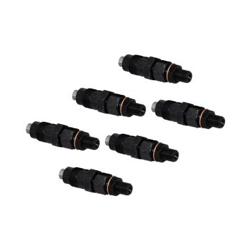 Fuel Injector MM43594101 6PCS DooSan Excavator SOLAR 015PLUS / S018-VT(SOLAR 018VT) Mitsubishi Diesel Engine S6S L3E S3L S4L S3L2 S4L2 S4S S4L-31 L2C L2E L3C L3E2 S4Q2