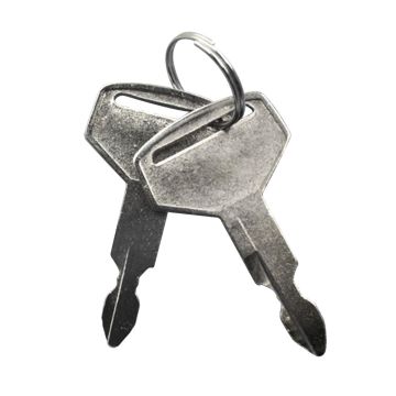 2Pcs Ignition Keys Kobelco Excavator SK200 SK60 and so on 