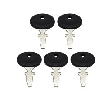 5Pcs Ignition Key TX10998 New Holland Tractor 450 480 500 540 550 600 640 650 650S 750 750S 850 850S 900 1000 Allis-Chalmers Grinder 5040 5045 5050 Fiat 450 480 500 540 550 600 640 650 750 850 900 1000 1300 Long Tractor 310 310C 