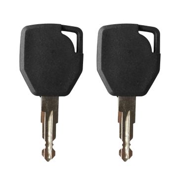 2PCS Ignition Key 81404 JCB Excavator Terex Fermec Backhoe 760 820 860 880 970 980 