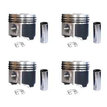 4 PCS Piston and Ring Kit Set P5704HA00 17331-0105-0 Kubota V2203-DI