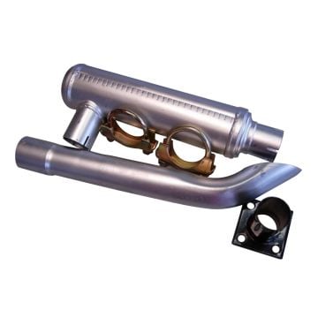 Muffler Conversion Kit 15541-12110 1917-8303 Kubota Tractor B1550 B1550D B1550E B1550HSTD B1550HSTE B1750 B1750D B1750E B1750 B1750HSTD B1750HSTE B6200 B6200D B6200E B7200 B7200D B7200E 