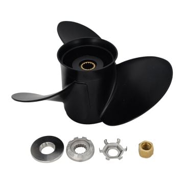 Propeller 14 1/4 x 21 Alpha One 3-Blade Aluminum with Interchangeable Hub Kits 48-832832A45 for Mercury 