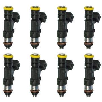 8Pcs Fuel Injector 0280158821 Ford F-150 2017-2021 Honda Civic Chevrolet Camaro Cadillac CTS Mazda B1600 B2200 B2300 Acura RDX RSX Audi Dodge Toyota GM