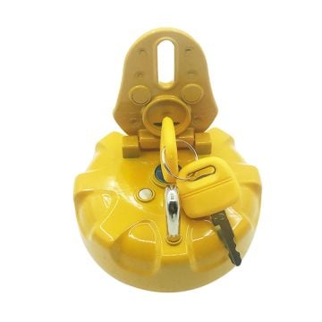 Fuel Tank Cap With 2 Keys Anti-theft KATO HD1880SE HD1800G HD1500 HD1430 HD1250SEV HD1250-7 HD1220SE HD1200G HD1100 HD1023 HD900SEV HD900-7 HD900-5 HD900-2 HD880SE-2 HD880SE-1 HD880 HD820-2 HD820 HD800-7 HD800-5