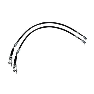 Golf Cart Brake Cable 2PCS 1016761-01 Club Car DS 1981-1999 Gas Electric Golf Cart