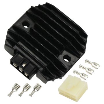 12V Voltage Regulator Rectifier 210661089 Kawasaki KEF300 300 290cc 1995-2000 KEF300 Sport 290cc 2001-2003 KLF300 300 290cc 1992-2001 KLF300 300 4x4 290cc 1989-2002 Yamaha Motorcycle FZ6 FZ6N FZ6S FZR600R SRX250 TDM800 TDM850 Snowmobile Mountain Max 600 7