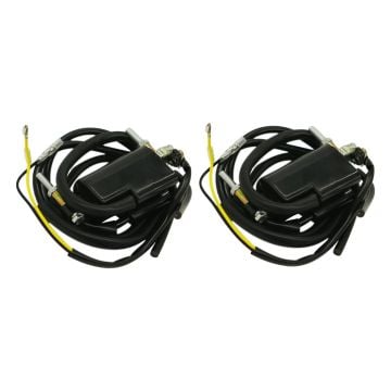 12V 2 Pack Dual Lead Wire Ignition Coil 21121-083 Honda Dream Touring 250 CA72 CA77 305 CB160 CB175 CB200 CB400 Cylinder CB350F 4Nighthawk CB 450SC CB450T CB550 CB650 CB750 CB900 CB1000 Suzuki GS250 GS550 GS750 GS850 GS1000