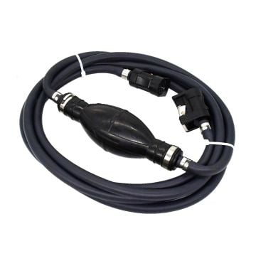 Boat Motor Fuel Line Hose Assy with Connector & Primer Bulb Pump 6Y2-24306-55-00 for Mercury