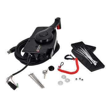 Side Mout Throttle Outboard Remote Control 881170A3 for Mercury Part Number:  881170A3Application:Compatible with Mercury Outboard Boat MotorPackage Included:1 X 8 Pin Outboard Remote Control2 X Keys1 X Safty Lanyard1 X Mounting KitsIt Is a Replacement Pa