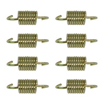 8PCS Exhaust Spring 7041789 Polaris ACE 2016-2019 ACE 150: 2017-2019 ACE 500: 2018-2019 ACE 570: 2016-2019 ACE 900: 2016-2019 Brutus: 2013-2018 Brutus HD: 2013-2018 M1400: 2015 Magnum 325: 2000-2002 Magnum 500: 1999-2002 Ranger 1000: 2020 Ranger 150: 2018